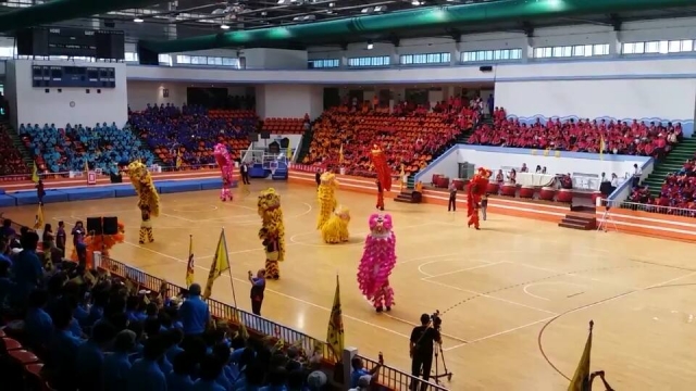 板橋室內體育館 彰化同鄉會 表演